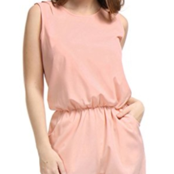 Allegra K Pants - Allegra Women's Sleeveless Cut Out Back Romper NEW